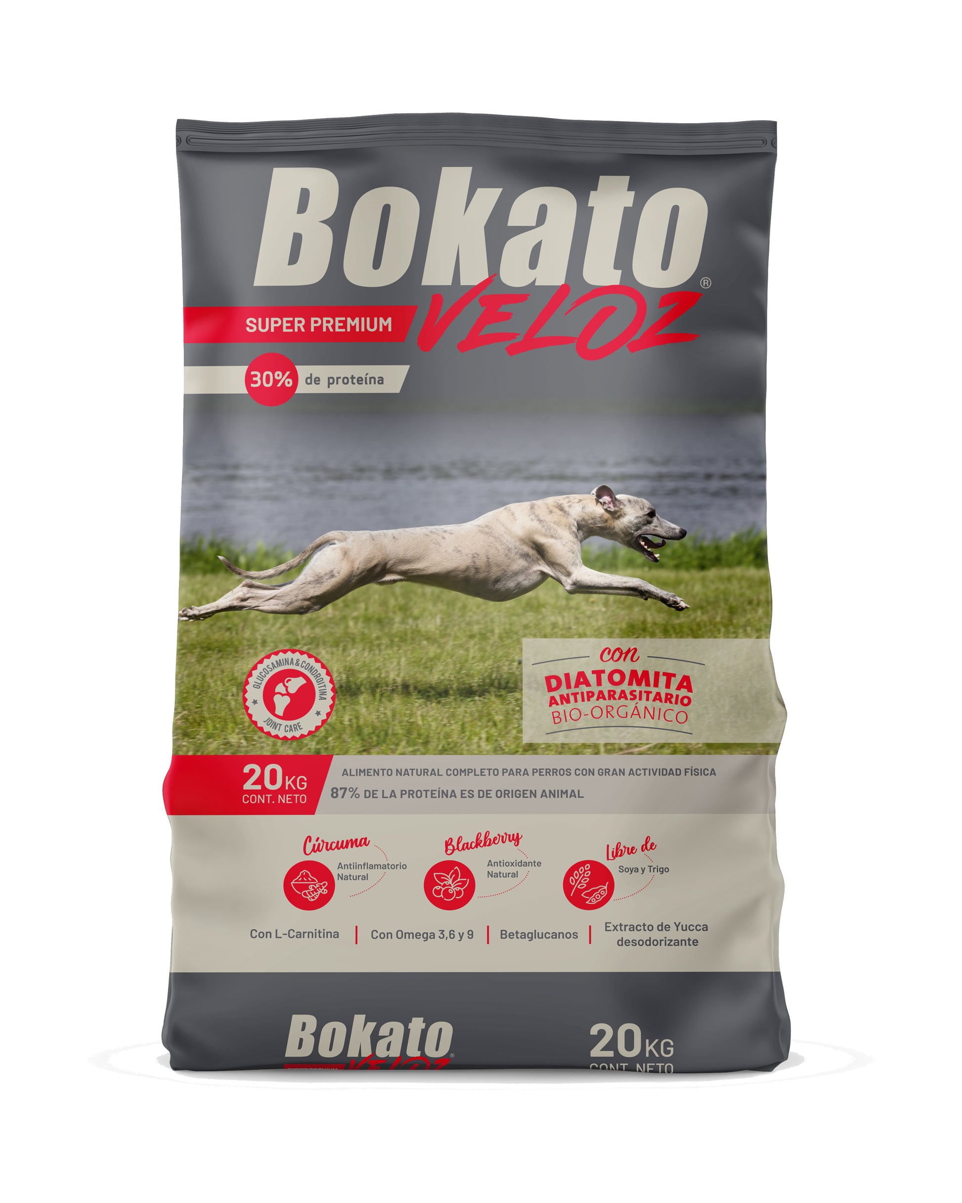 BOKATO VELOZ ADULTO 20 KG